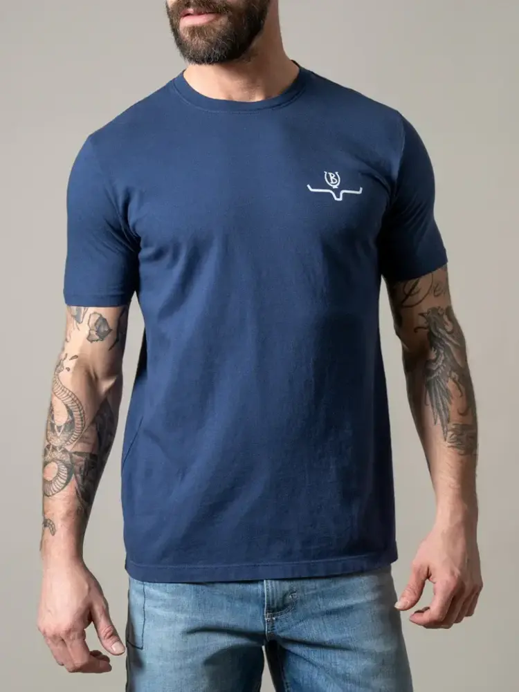 Kimes Ranch Lucky B Sun Had Just Risen Tee Indigo