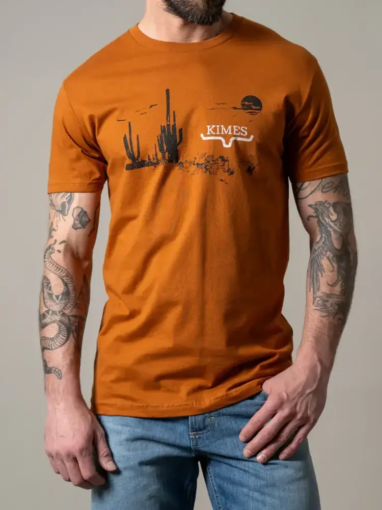 Kimes Ranch Night Fall Tee Clay