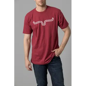 Kimes Ranch Outlier Tee Cardinal