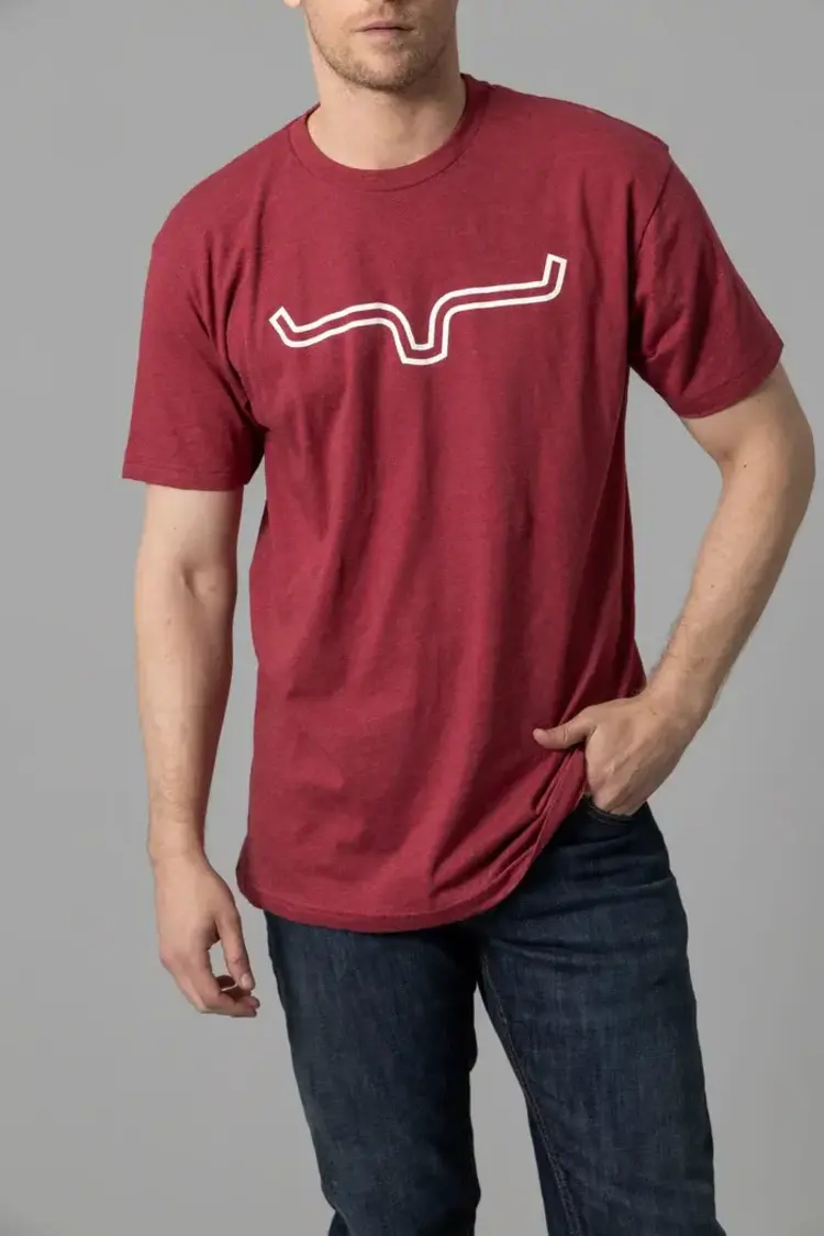 Kimes Ranch Outlier Tee Cardinal
