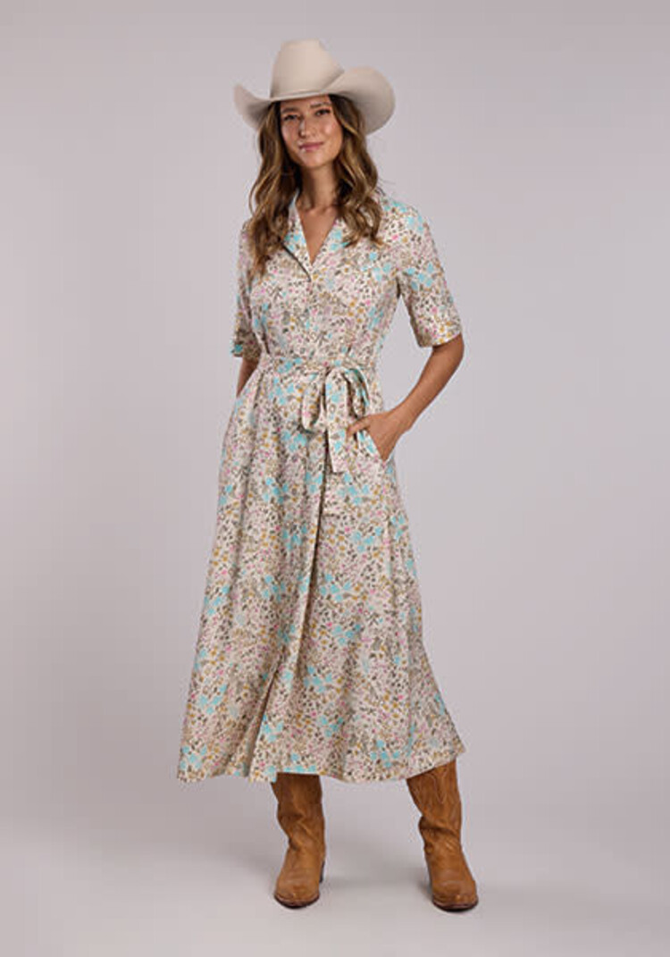 Stetson Prairie Floral Snap Dress