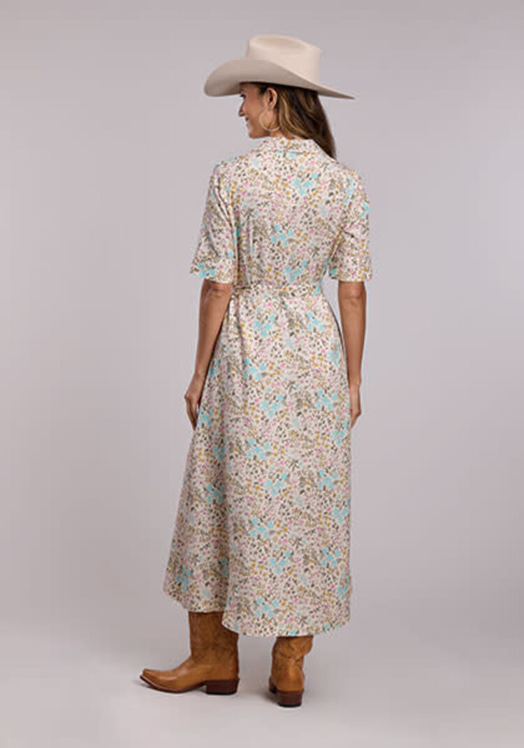 Stetson Prairie Floral Snap Dress