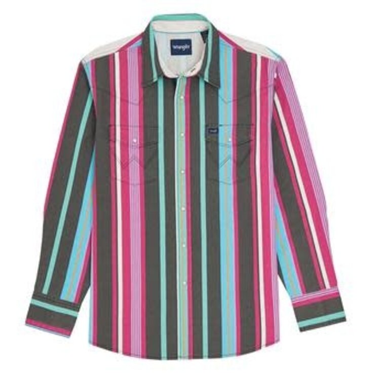 Wrangler Brushpopper Stripe Multi Stripe