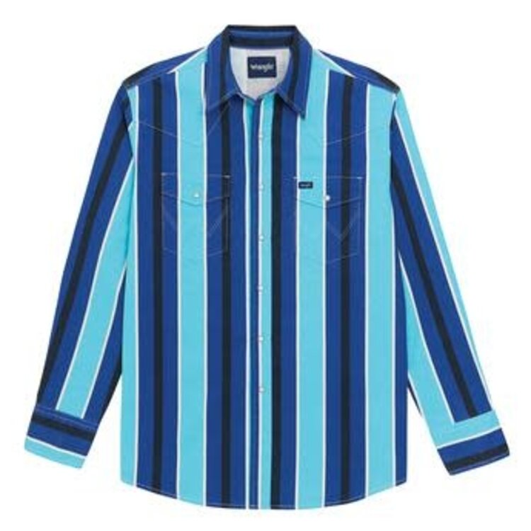 Wrangler Brushpopper Stripe Multi Blue