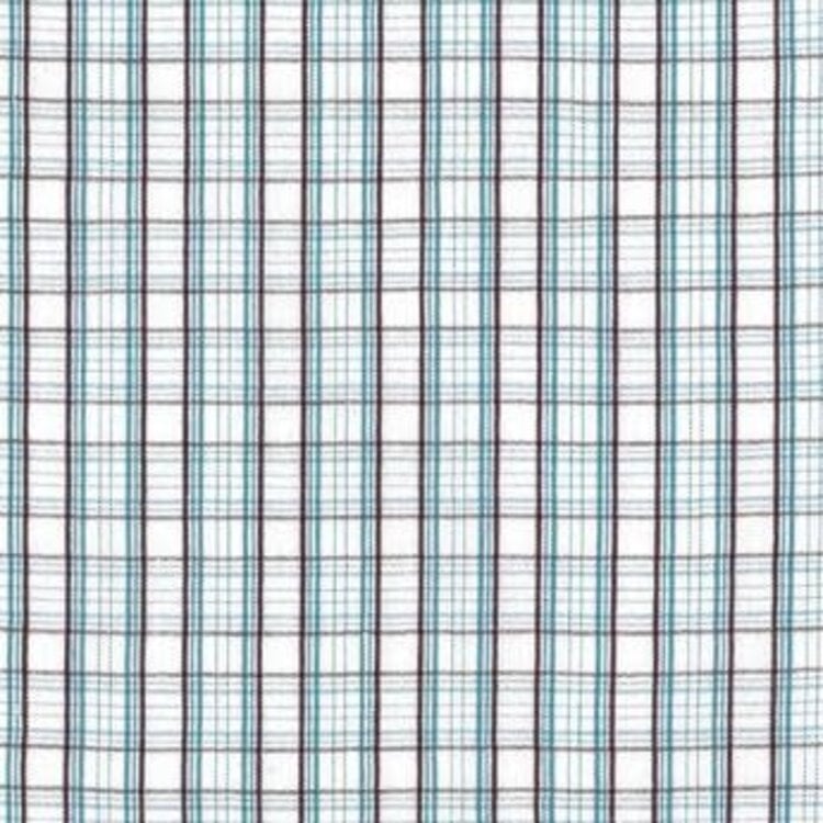 Wrangler Classic Relaxed Fit Plaid Teal