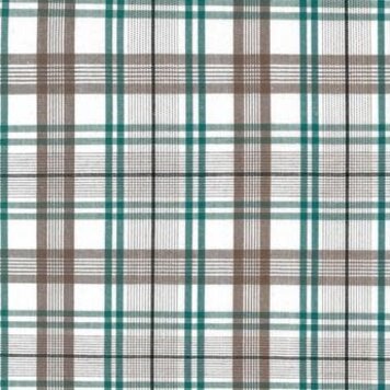 Wrangler Wrinkle Resist Plaid Turquoise Multi