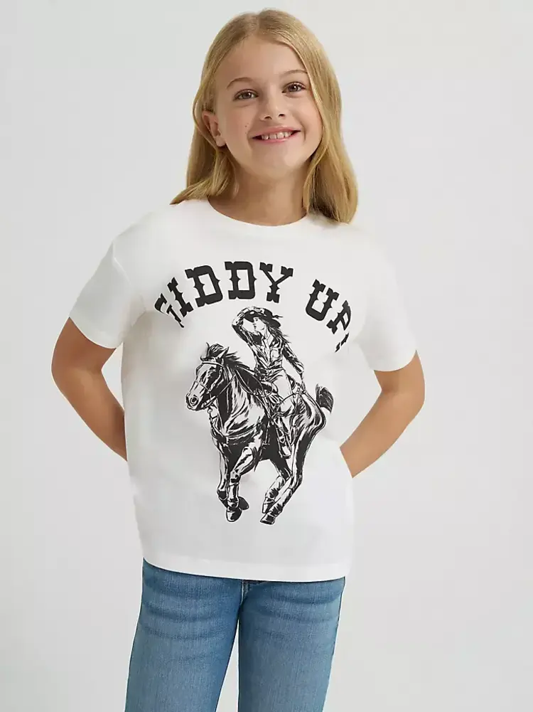 Wrangler Youth Lainey Wilson Giddy Up Tee