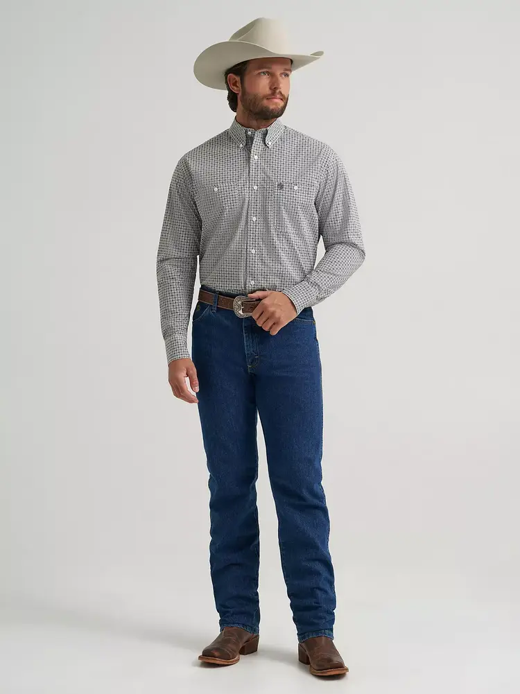 Wrangler George Strait Two Pocket Grey Circles