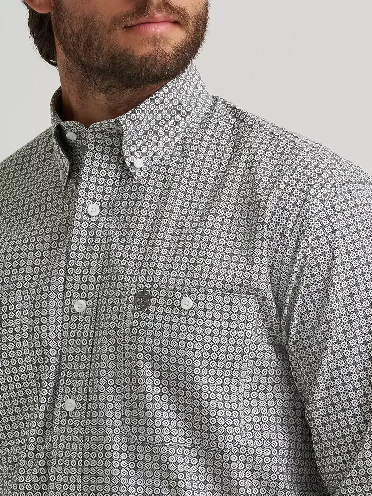Wrangler George Strait Two Pocket Grey Circles