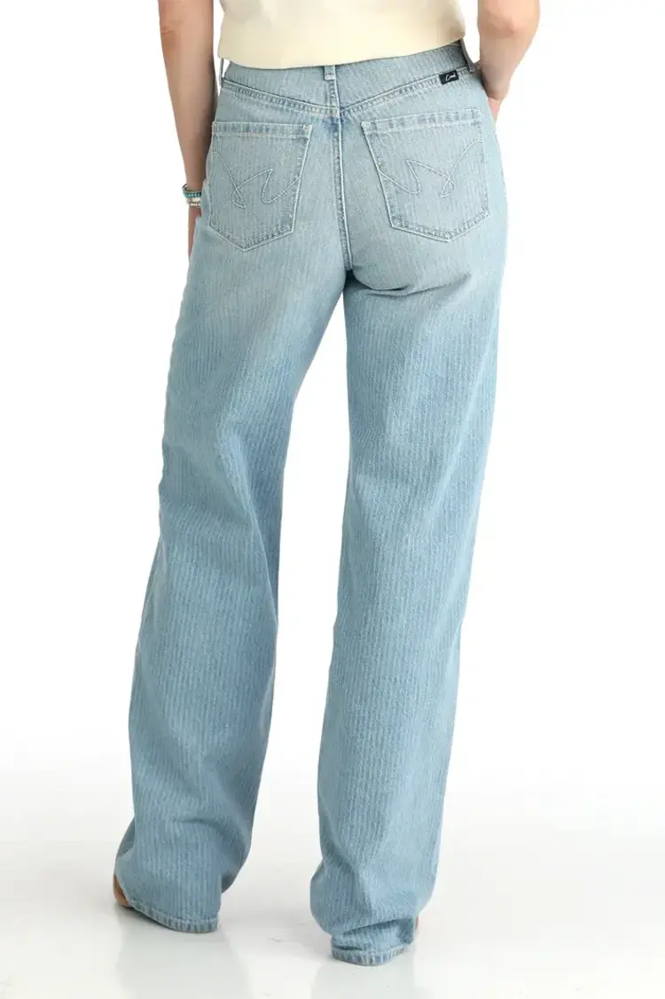 Cruel Denim Casey High Rise Loose Light Stone