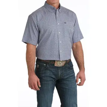 Cinch Arenaflex Button Down Square Lilac