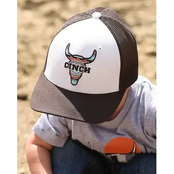 Cinch Youth Aztec Skull Cap