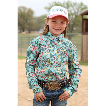 Cruel Denim Youth Desert Cowgirl Snap