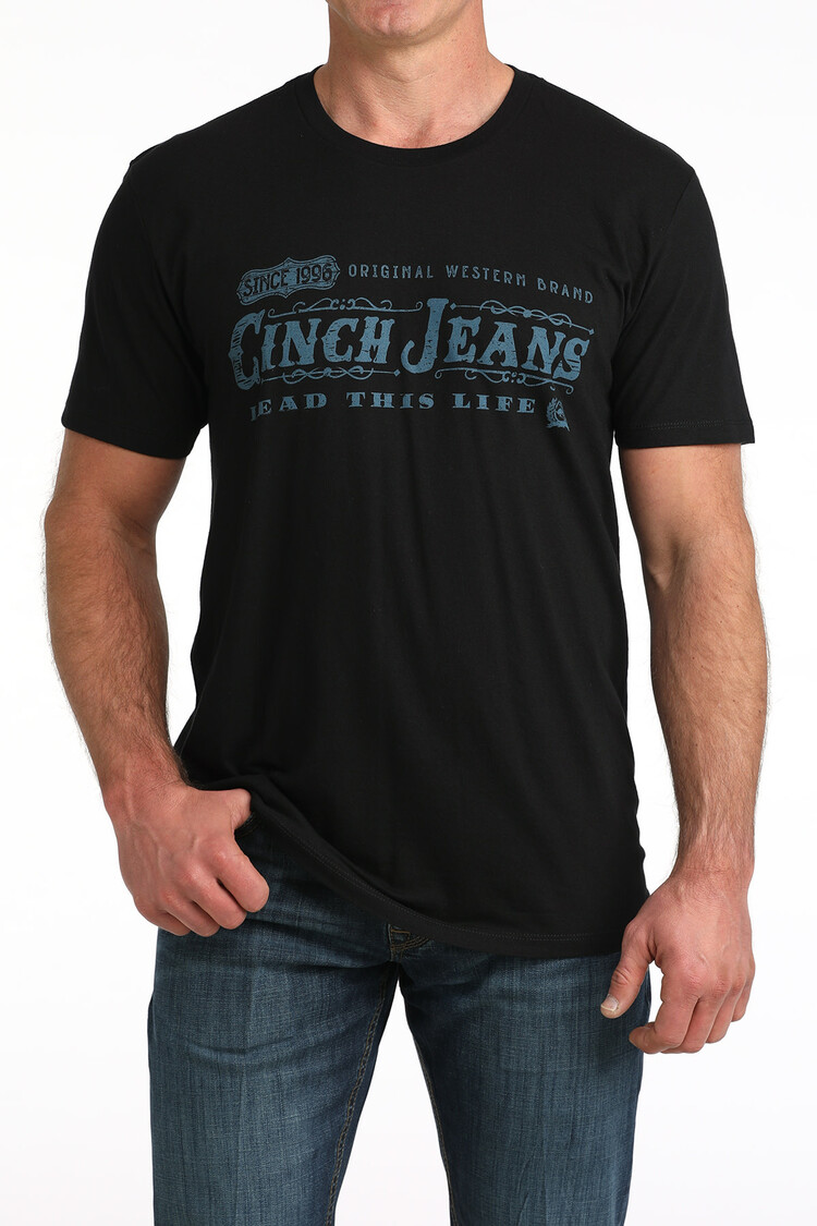 Cinch Heritage Tee Black