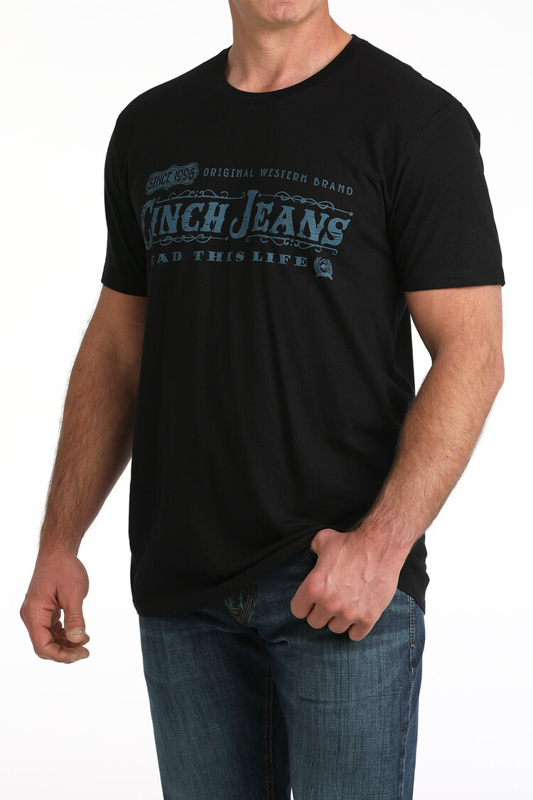 Cinch Heritage Tee Black