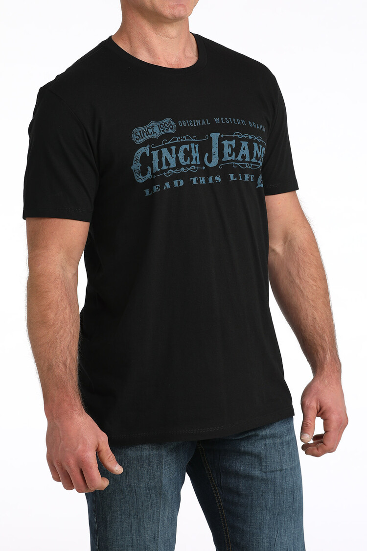 Cinch Heritage Tee Black