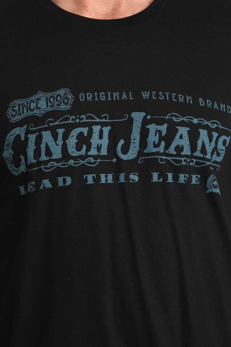 Cinch Heritage Tee Black