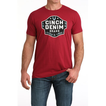 Cinch Tried and True Tee Red