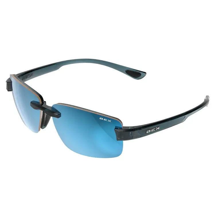 BEX Sunglasses Harris Clear Lake Blue/Sienna/Blue Angler Pro