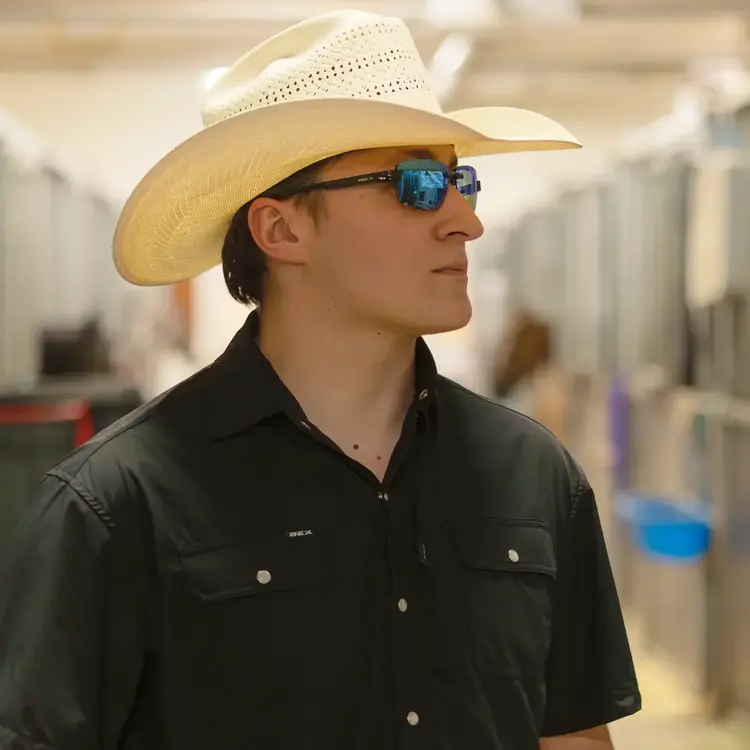 BEX Sunglasses Harris Clear Lake Blue/Sienna/Blue Angler Pro