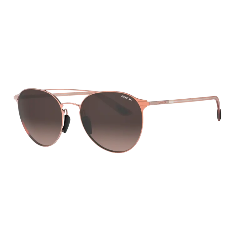 BEX Sunglasses Demi OTG Rose Gold/Brown