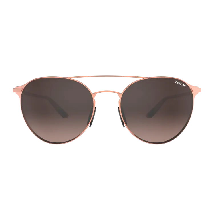 BEX Sunglasses Demi OTG Rose Gold/Brown