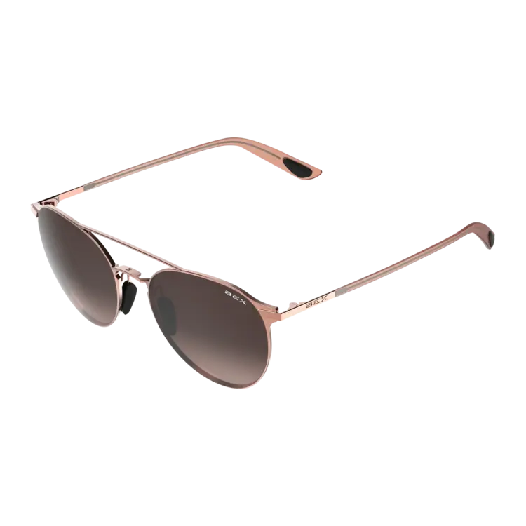 BEX Sunglasses Demi OTG Rose Gold/Brown