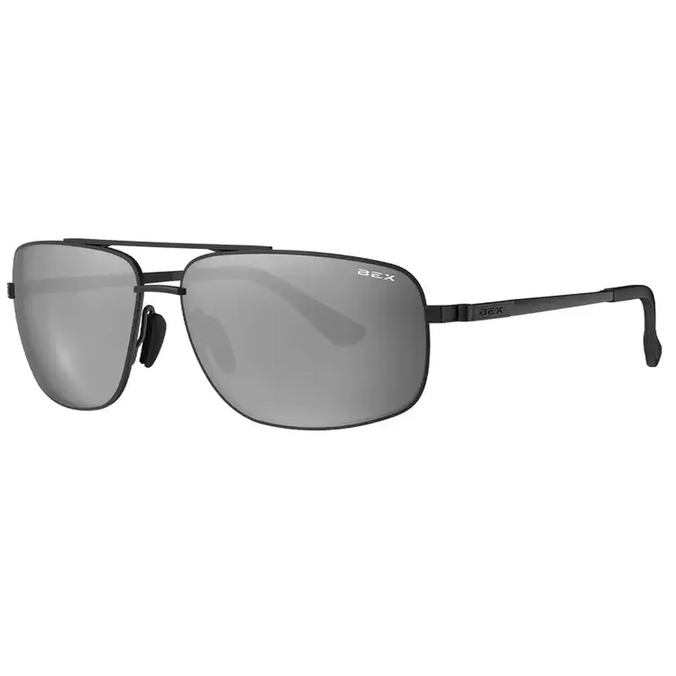 BEX Sunglasses Gambit Polished Black/Gray/Silver