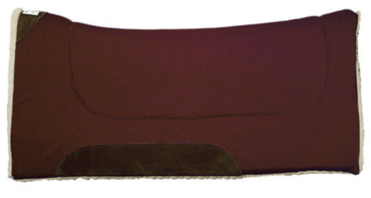 Diamond Wool Pad Company Contoured Comfort Cutter 32x32 Eggplant 1"