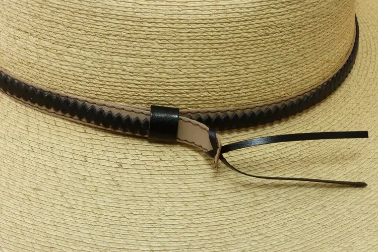 SunBody Hats 4" Boxtop Golden Mexican Palm