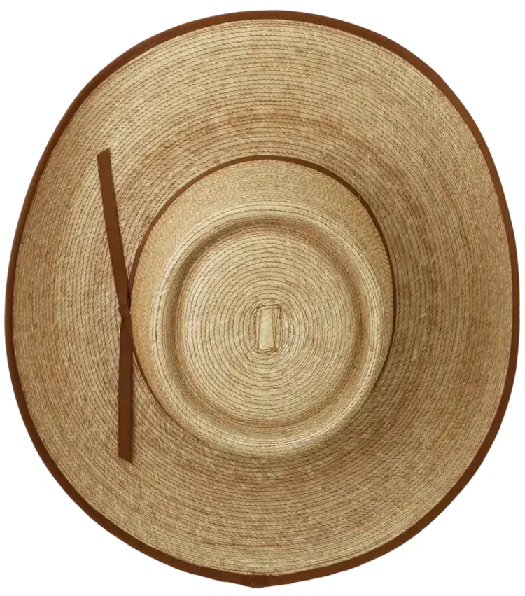 SunBody Hats 4" Oak Reata Bounded Brown