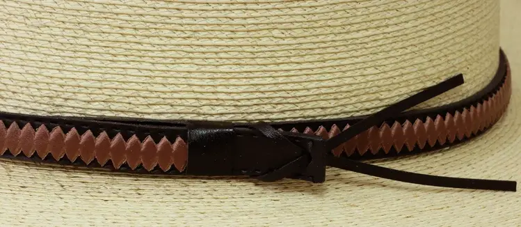 SunBody Hats 4" Boxtop Soft  Mexican Palm Leaf