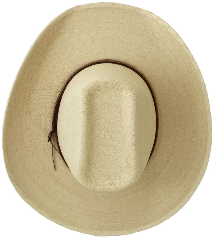 SunBody Hats 4" Boxtop Soft  Mexican Palm Leaf