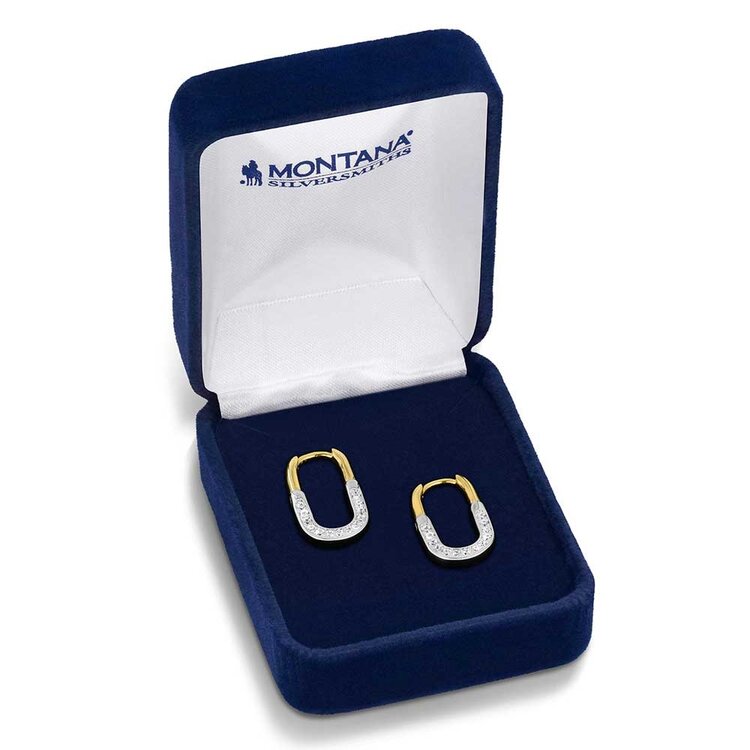 Montana Silversmiths The Flat Hoop Earrings