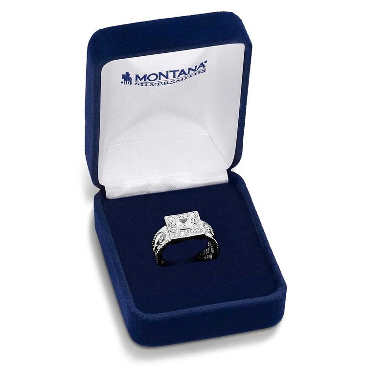 Montana Silversmiths Desert Whirl Engraved Ring