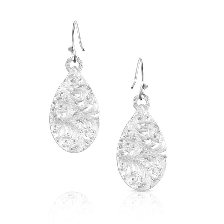 Montana Silversmiths Sandstorm Spiral Earrings