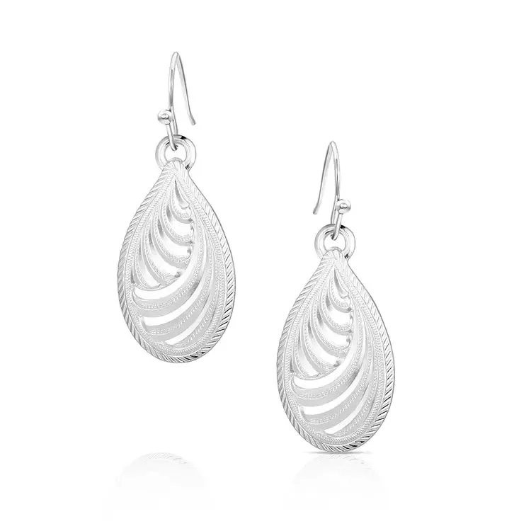 Montana Silversmiths Sandstorm Spiral Earrings