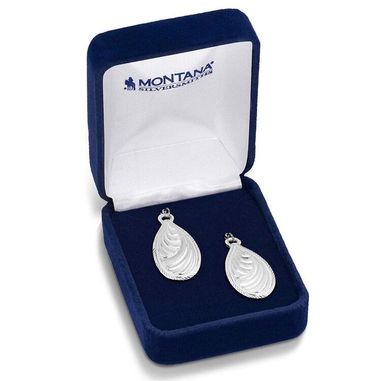 Montana Silversmiths Sandstorm Spiral Earrings