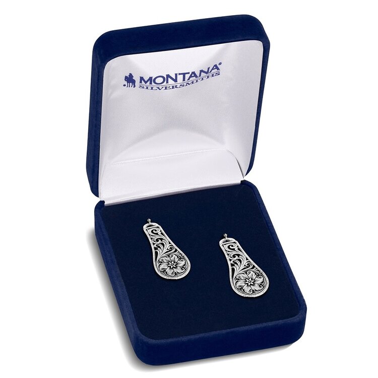 Montana Silversmiths Desert Marigold Floral Earrings