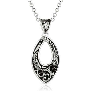 Montana Silversmiths Shadow & Shine American Made Necklace