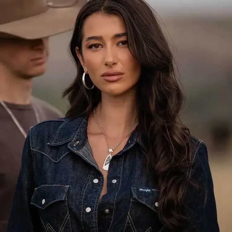 Montana Silversmiths Shadowed Pines Turquoise Necklace