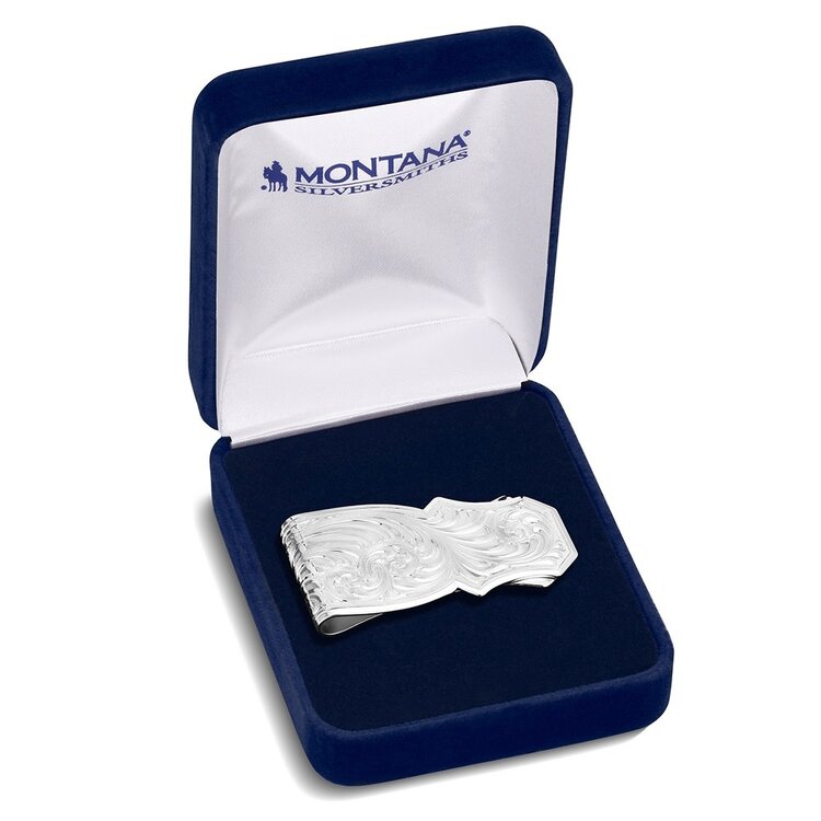 Montana Silversmiths Trail Boss Money Clip