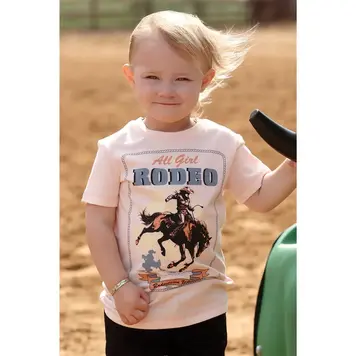 Cruel Denim Toddler All Girl Rodeo Tee Pink