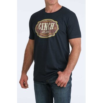 Cinch Graphic Tee Navy Blue