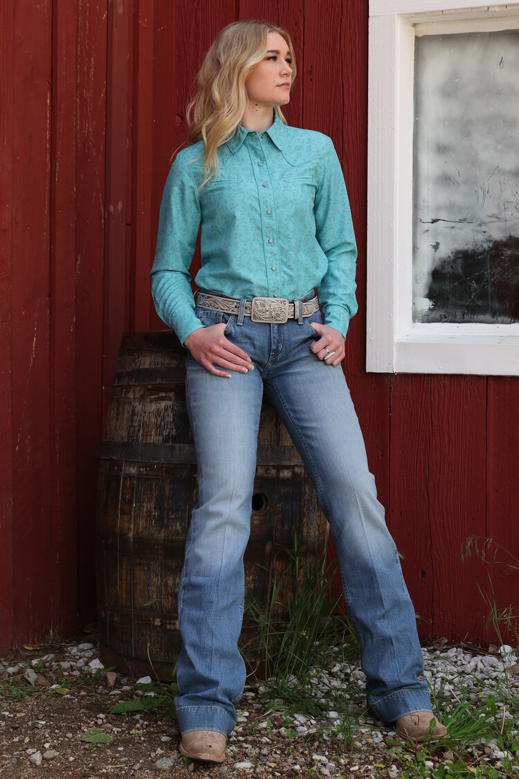 Cruel Denim Jayley Trouser Global Freedom River Blue