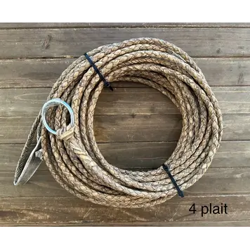 Traditional Rawhide Braiders Traditional Rawhide Reata 4 Plait 60ft