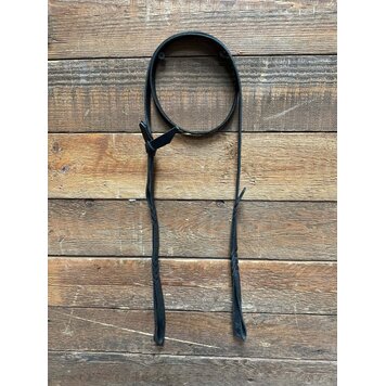 Traditional Rawhide Braiders Bosal Hanger Latigo Harness Leather Black