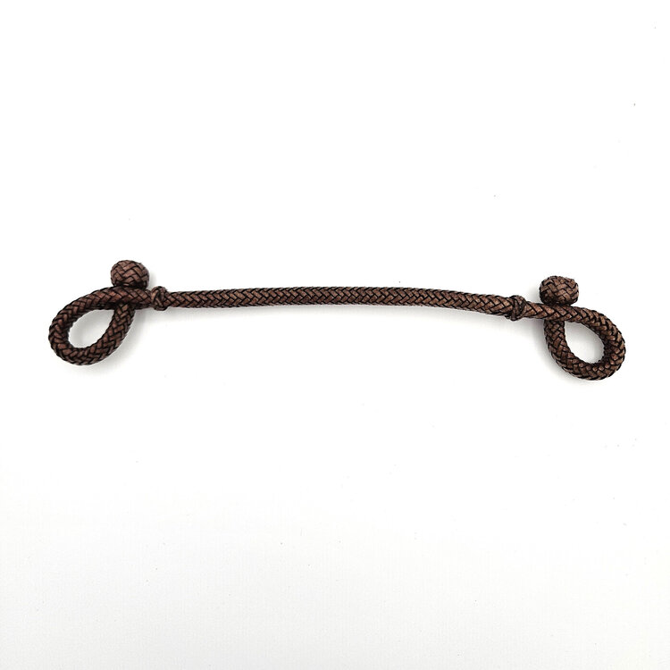 Traditional Rawhide Braiders Rawhide Bit Hobble Brown