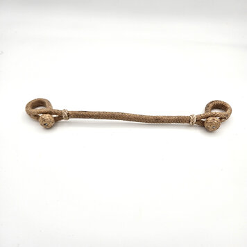 Traditional Rawhide Braiders Rawhide Bit Hobble Natural
