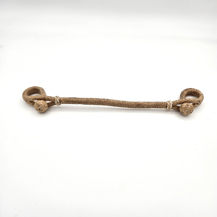 Traditional Rawhide Braiders Rawhide Bit Hobble Natural